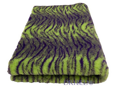 Tapis Drybed® Antidérapant Couleur. Tigre Vert et Violet Drybed® Antidérapant Couleur. Tigre Vert et Violet