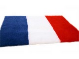Tapis Drybed® Antidérapant  75cmx100cm Drapeau France
