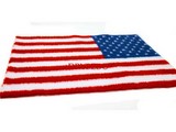 Tapis Drybed® Antidérapant  75cmx100cm Drapeau USA