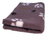 Tapis Drybed® Antidérapant  Marron Petites et Grosses Pattes