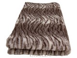 Tapis Drybed® Antidérapant  Tigre Magnolia et Chocolat